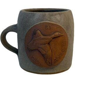 Ducks Unlimited Sponsor DU Aylett 1983 Limited Edition Artisan Made Mug  #44/124